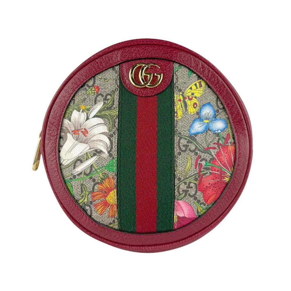 GUCCI Red Canvas Backpack - Picture 1 of 13